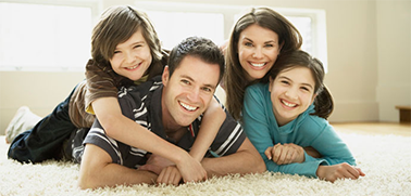 A happy family after using pest control services.